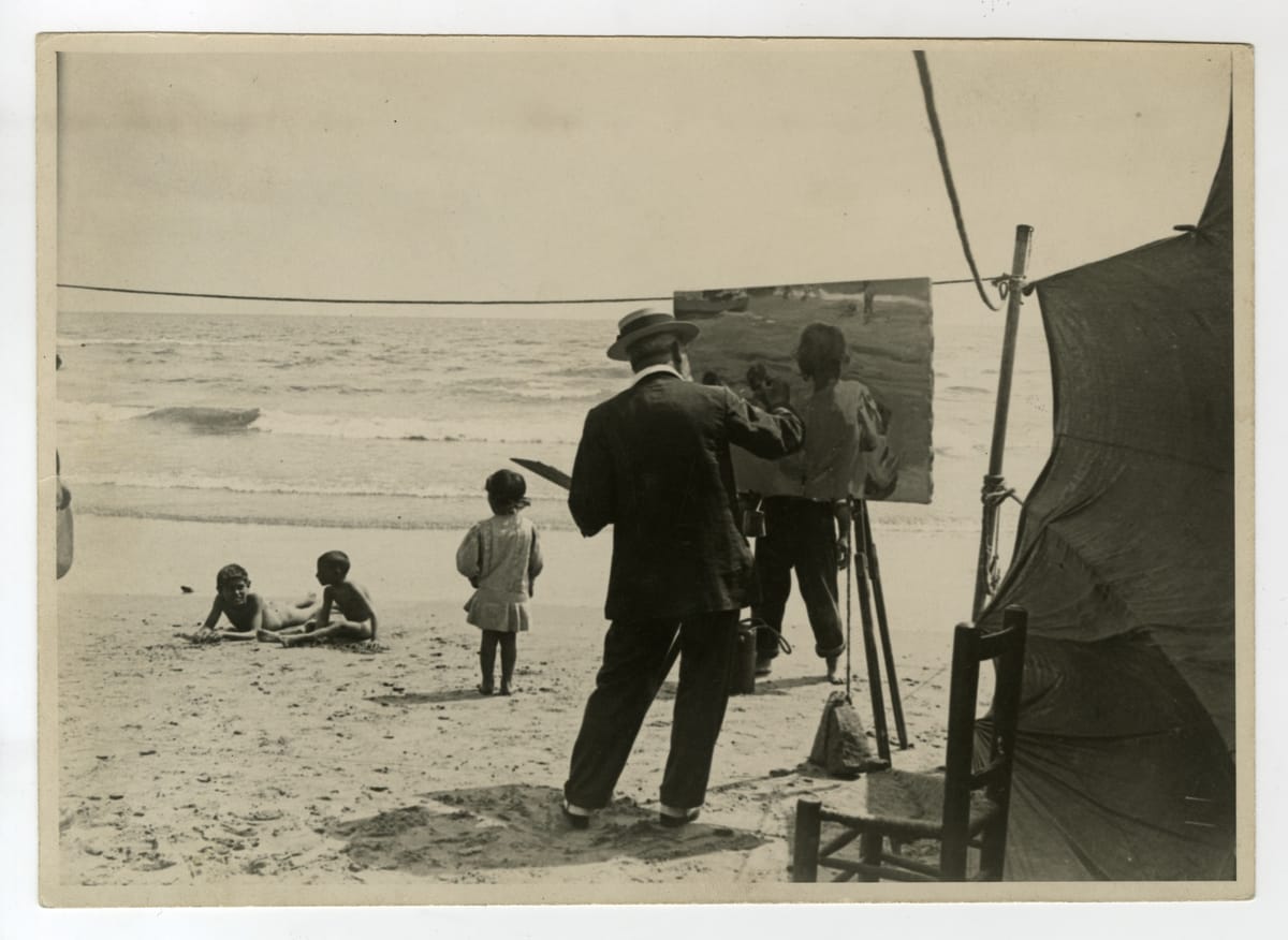 El mar de Joaquín Sorolla inunda Barcelona