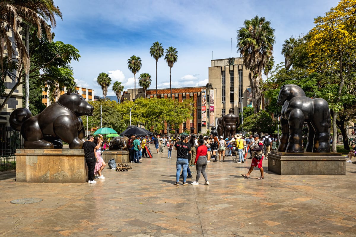 Tras las huellas de Botero en Medellín
