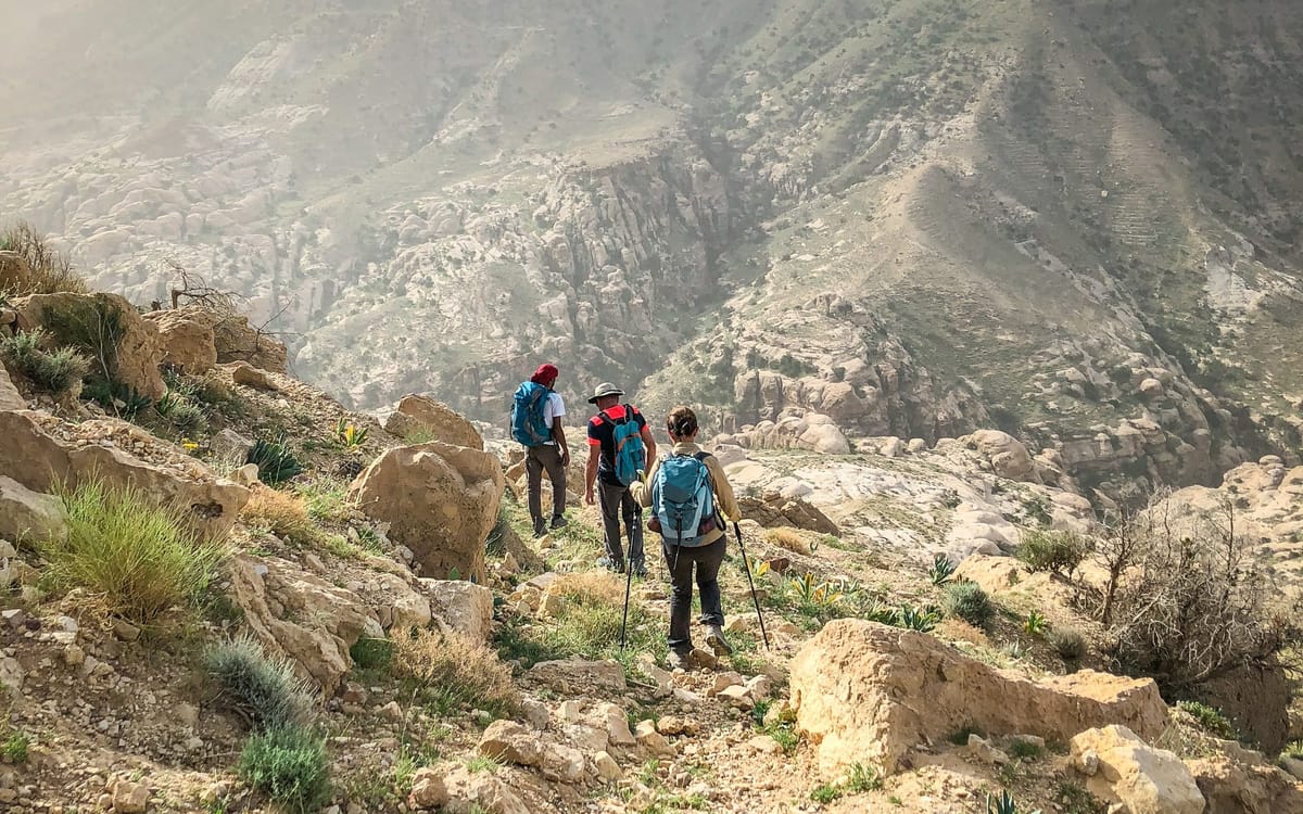 Jordan Trail: 675 km a pie por Jordania de norte a sur