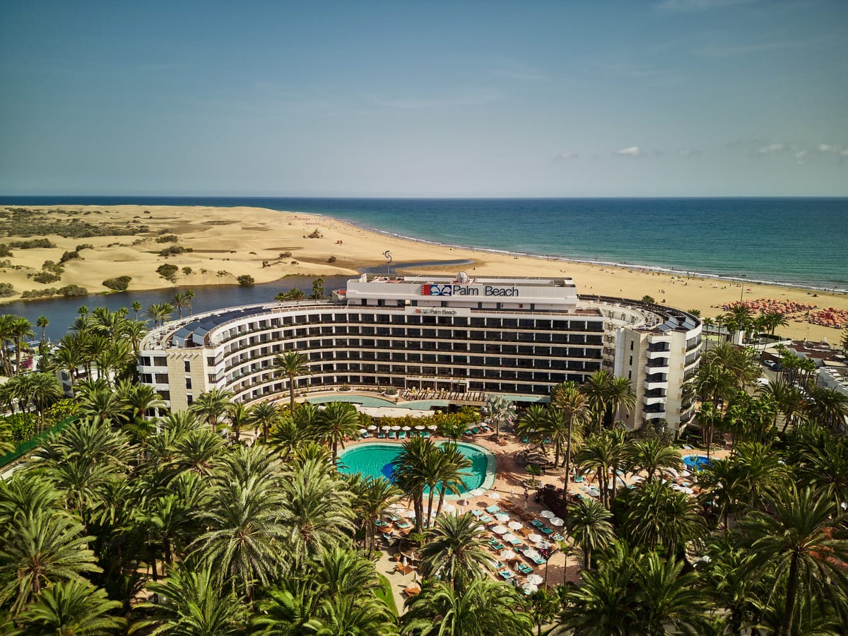 Seaside Palm Beach: glamour setentero frente a las dunas de Maspalomas