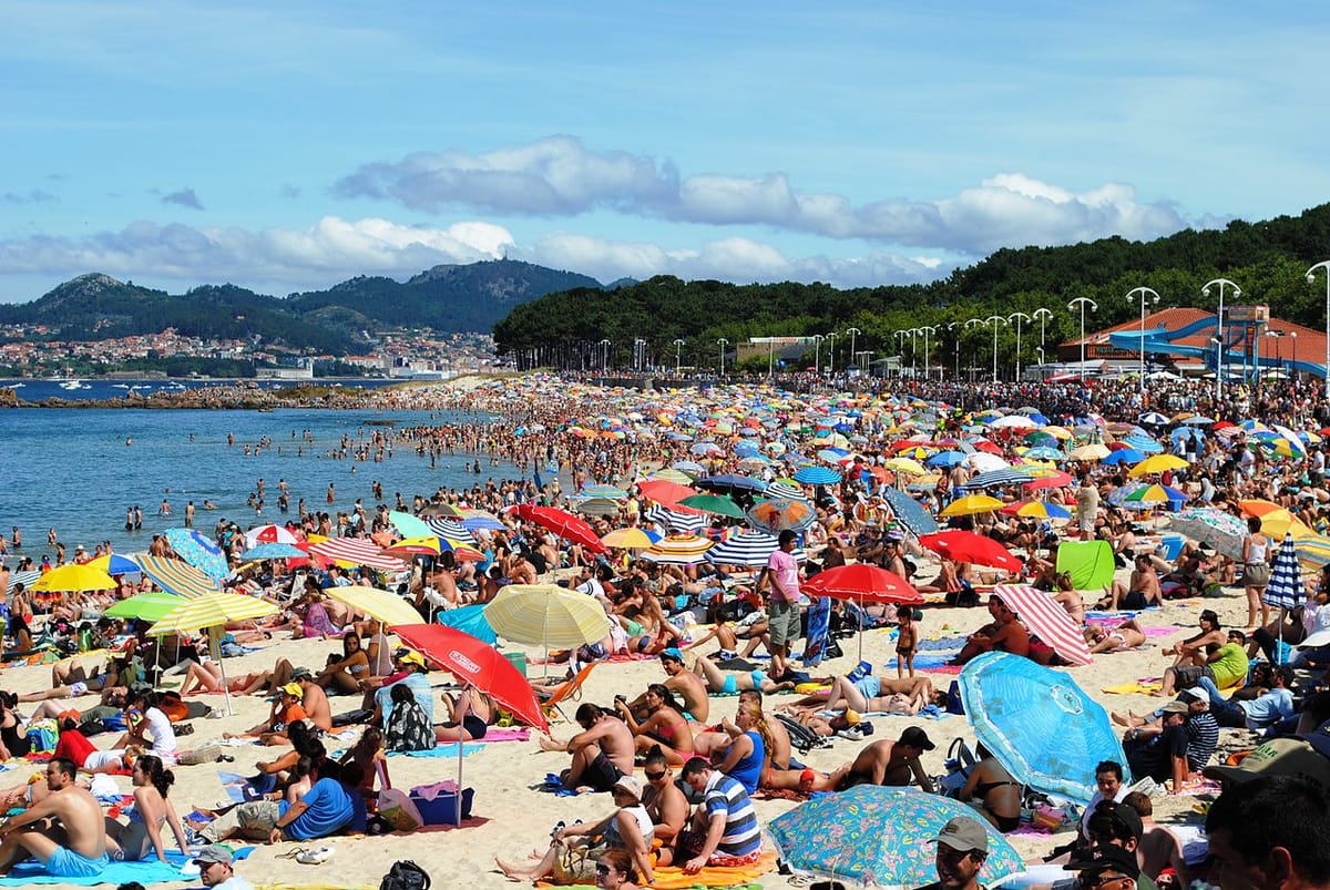 ¿Cuáles son las playas españolas con más gente?