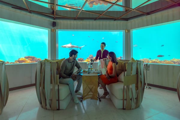 Un chef Michelin cocinará a seis metros bajo el Índico