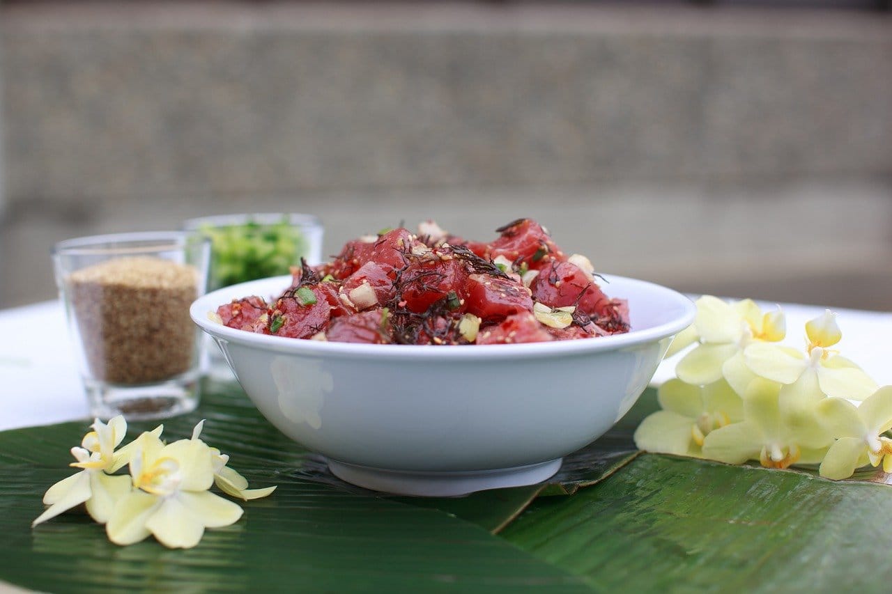 Poke de atún