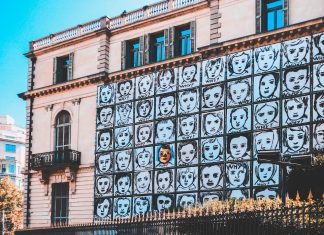 Arte urbano en Barcelona - Foto de Anastasia Dulgier
