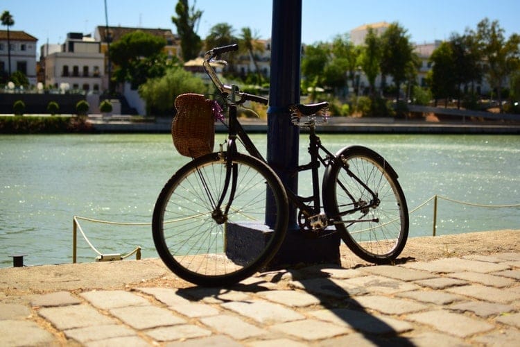 ruta en bici por sevilla