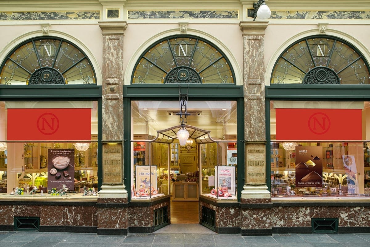 Una ruta del chocolate por Bruselas