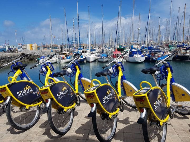 Bicicletas en Las Palmas